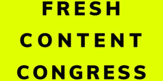 FRESH CONTENT CONGRESS Logo
