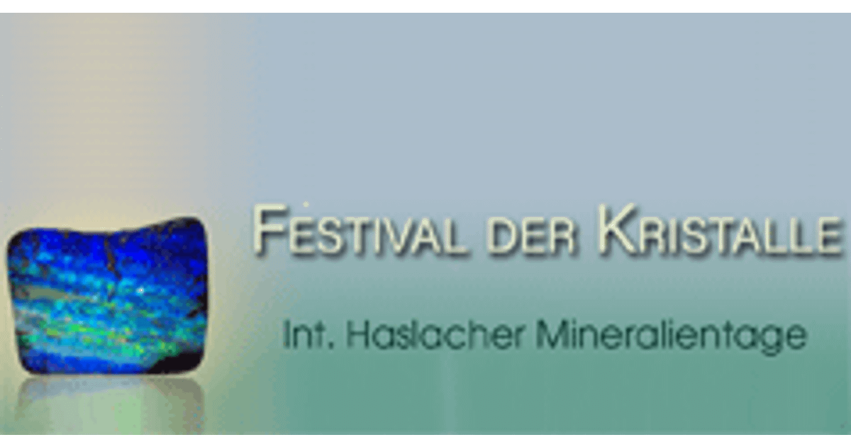 Festival der Kristalle