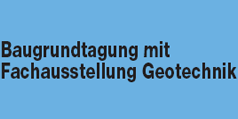 Baugrundtagung mit Fachausstellung Geotechnik Logo