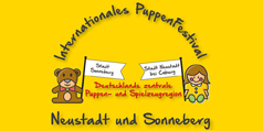 Große Sammlerbörse zum Internationalen PuppenFestival Neustadt und Sonneberg Logo