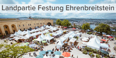 Landpartie Festung Ehrenbreitstein Logo