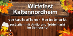 Wirtefest & Herbstmarkt Kaltennordheim Logo