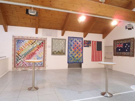 Galerie, Patchwork-Quilt-Ausstellung