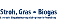 Bayerische Biogasfachtagung Stroh, Gras => Biogas Logo