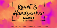 Kunst und Handwerkermarkt Recklinghausen Logo