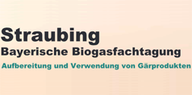 Bayerische Biogastagung Straubing Logo