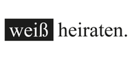 weiß heiraten. Logo