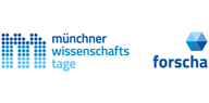 Münchner Wissenschaftstage mit FORSCHA Logo