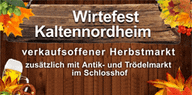 Wirtefest & Herbstmarkt Kaltennordheim Logo