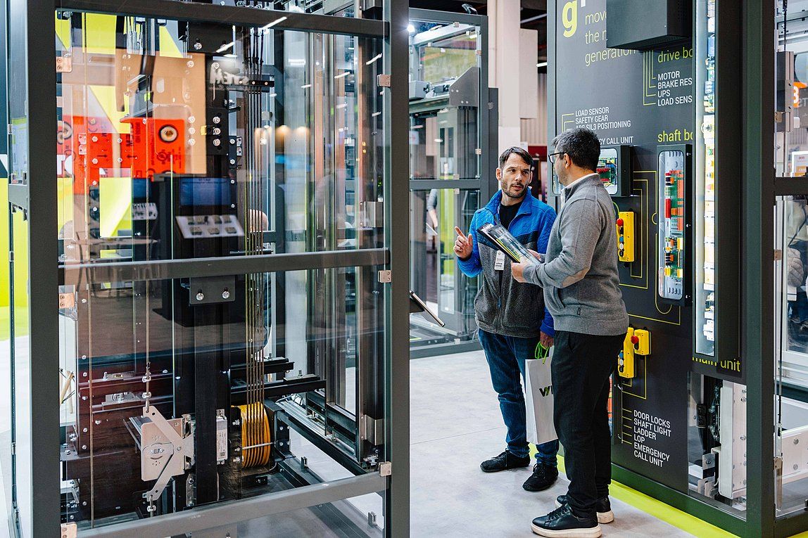 Galerie, interlift