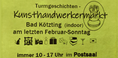 Turmgeschichten-Kunsthandwerkermarkt Bad Kötzting Logo