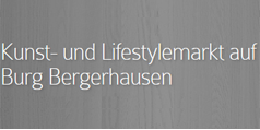 Kunst- und Lifestylemarkt auf Burg Bergerhausen Logo