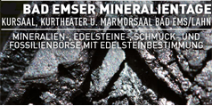 Bad Emser Mineralientage Logo