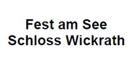 Fest am See Schloss Wickrath Logo