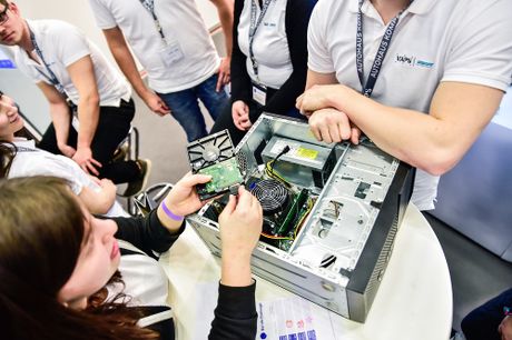 Galerie, Einstieg Hamburg