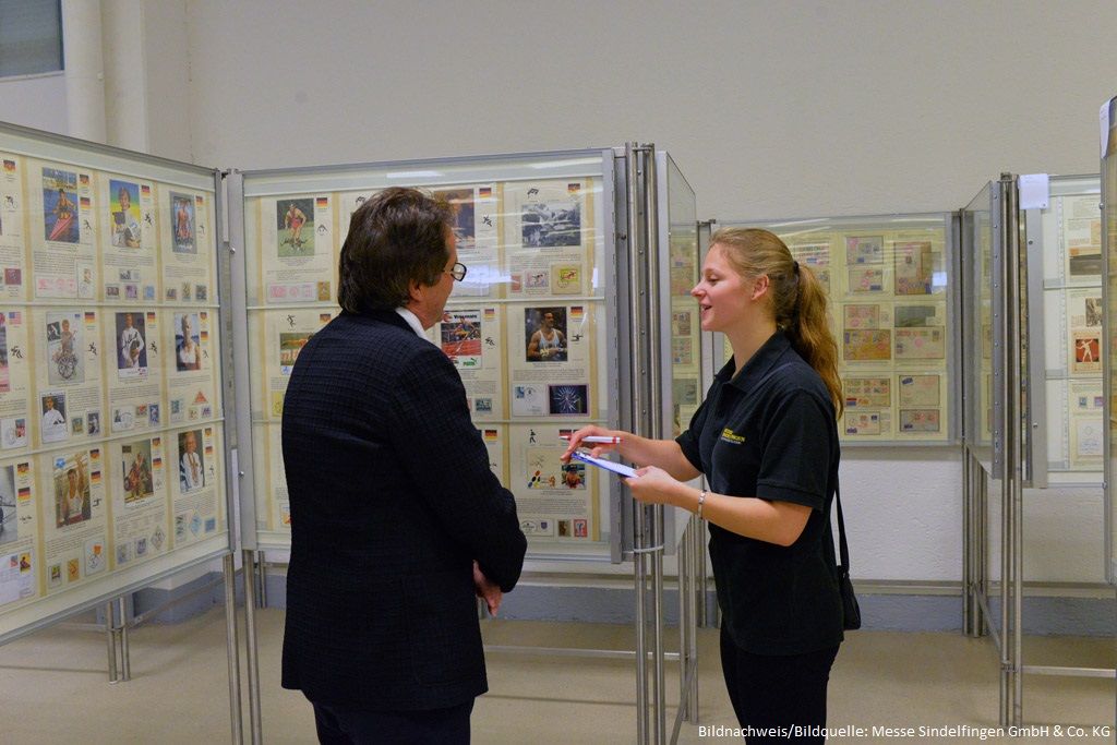 Galerie, Internationale Briefmarken-Börse