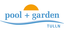 pool + garden Tulln Logo