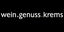 wein.genuss.krems Logo
