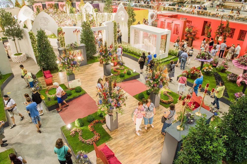 Galerie, Internationale Gartenbaumesse Tulln