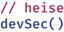 heise devSec Logo