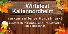Wirtefest & Herbstmarkt Kaltennordheim Logo