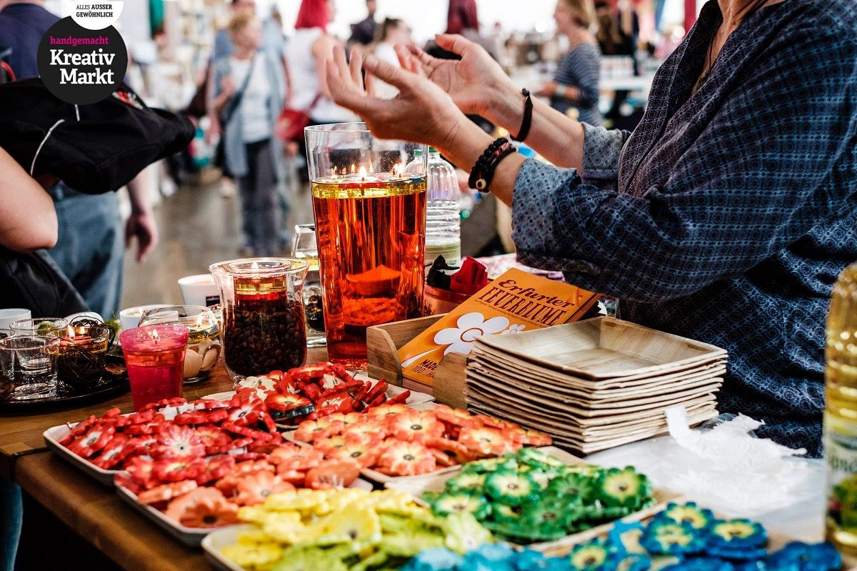 Galerie, handgemacht Kreativmarkt Dresden Open Air