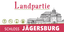 Landpartie Schloss Jägersburg Logo